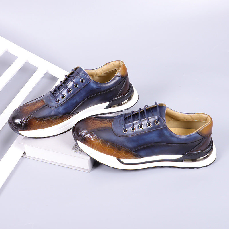 Classic Leather Sneakers for Men