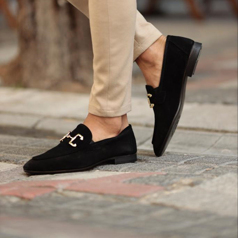 Men’s Suede Comfortable Slip-On Loafers