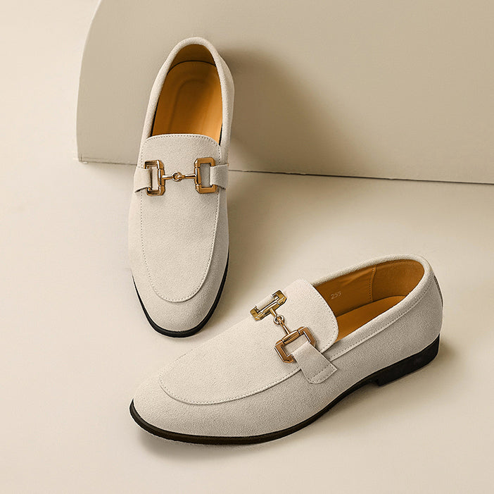 Men’s Suede Comfortable Slip-On Loafers