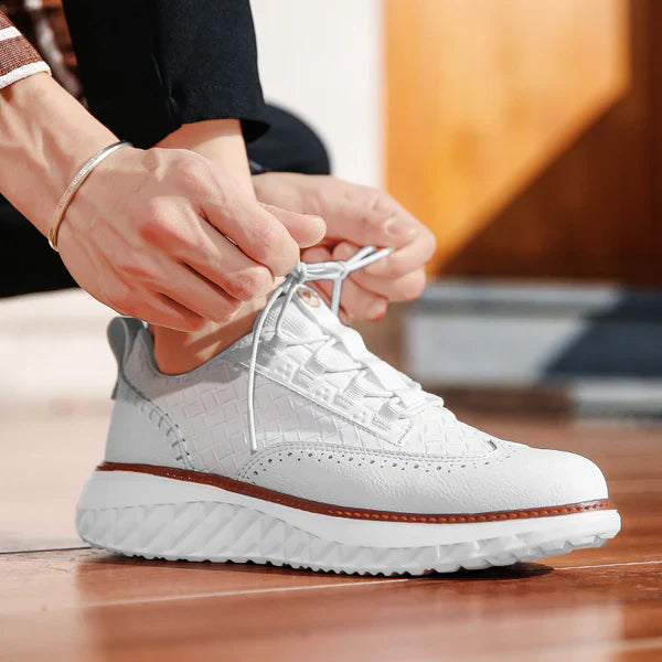 Classic Low-Top Leather Sneakers