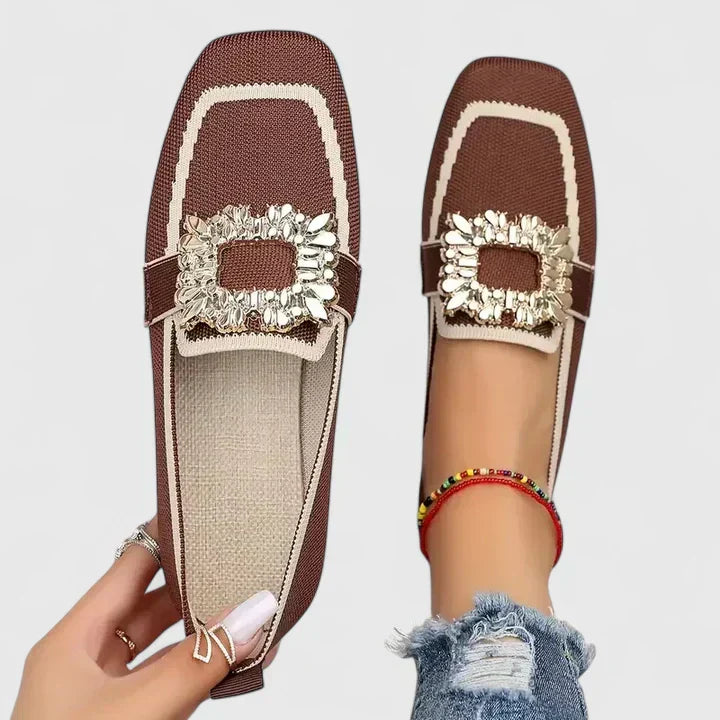 Women's Square Toe Orthopedic Loafers