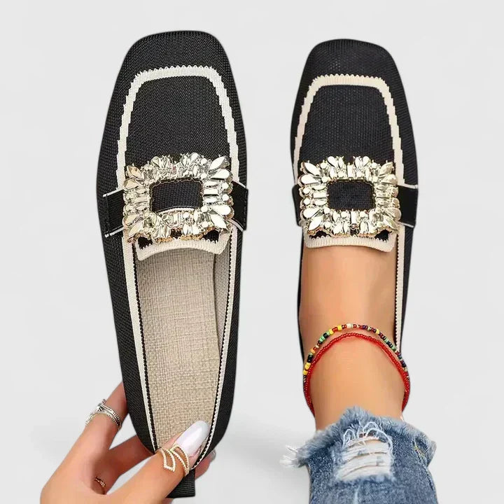 Women's Square Toe Orthopedic Loafers