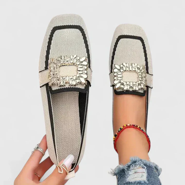 Women's Square Toe Orthopedic Loafers