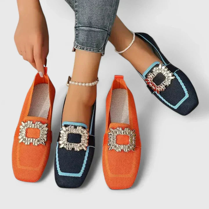 Women's Square Toe Orthopedic Loafers
