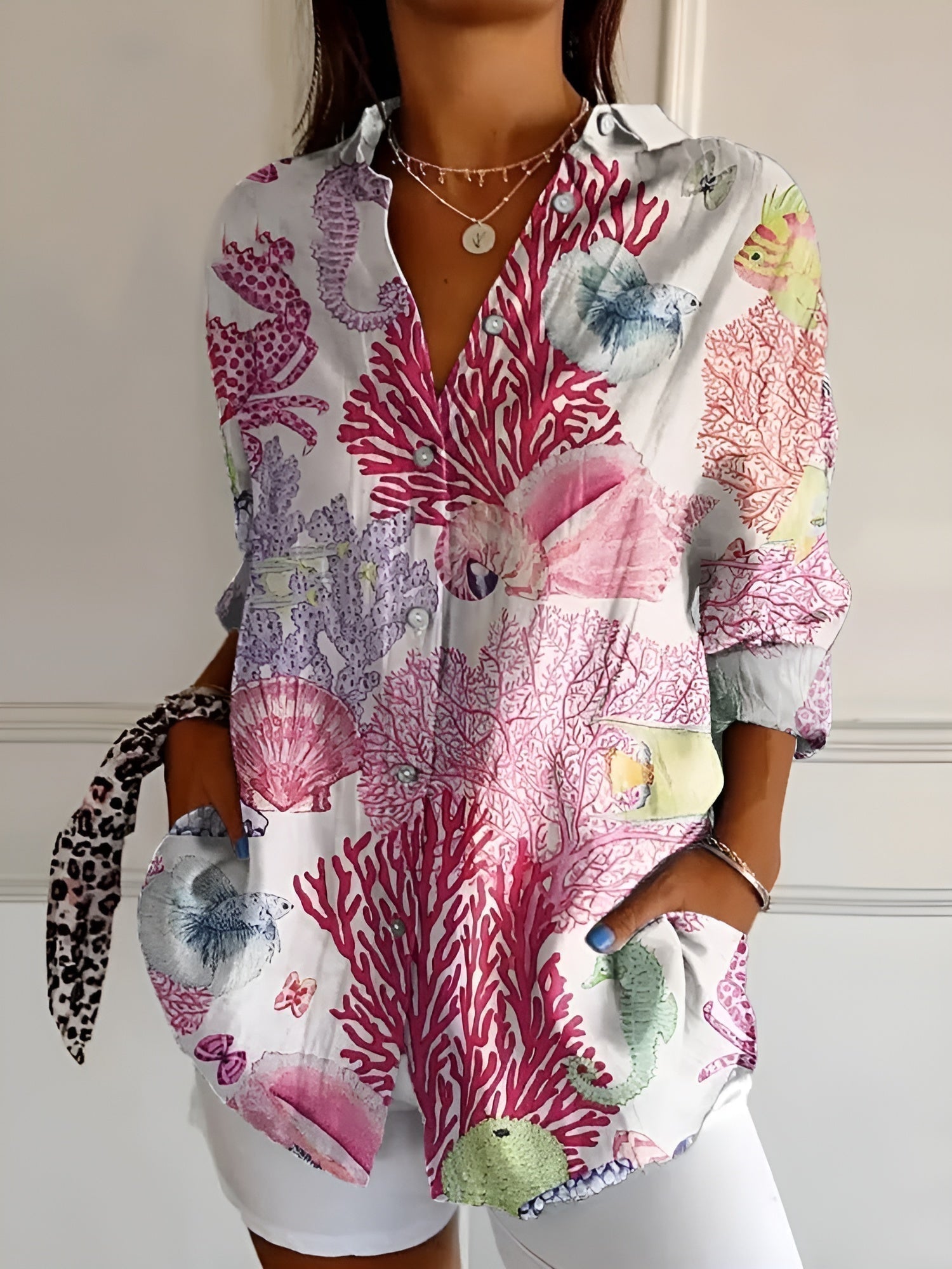 Women's Chic Blouse | Whimsical Prints