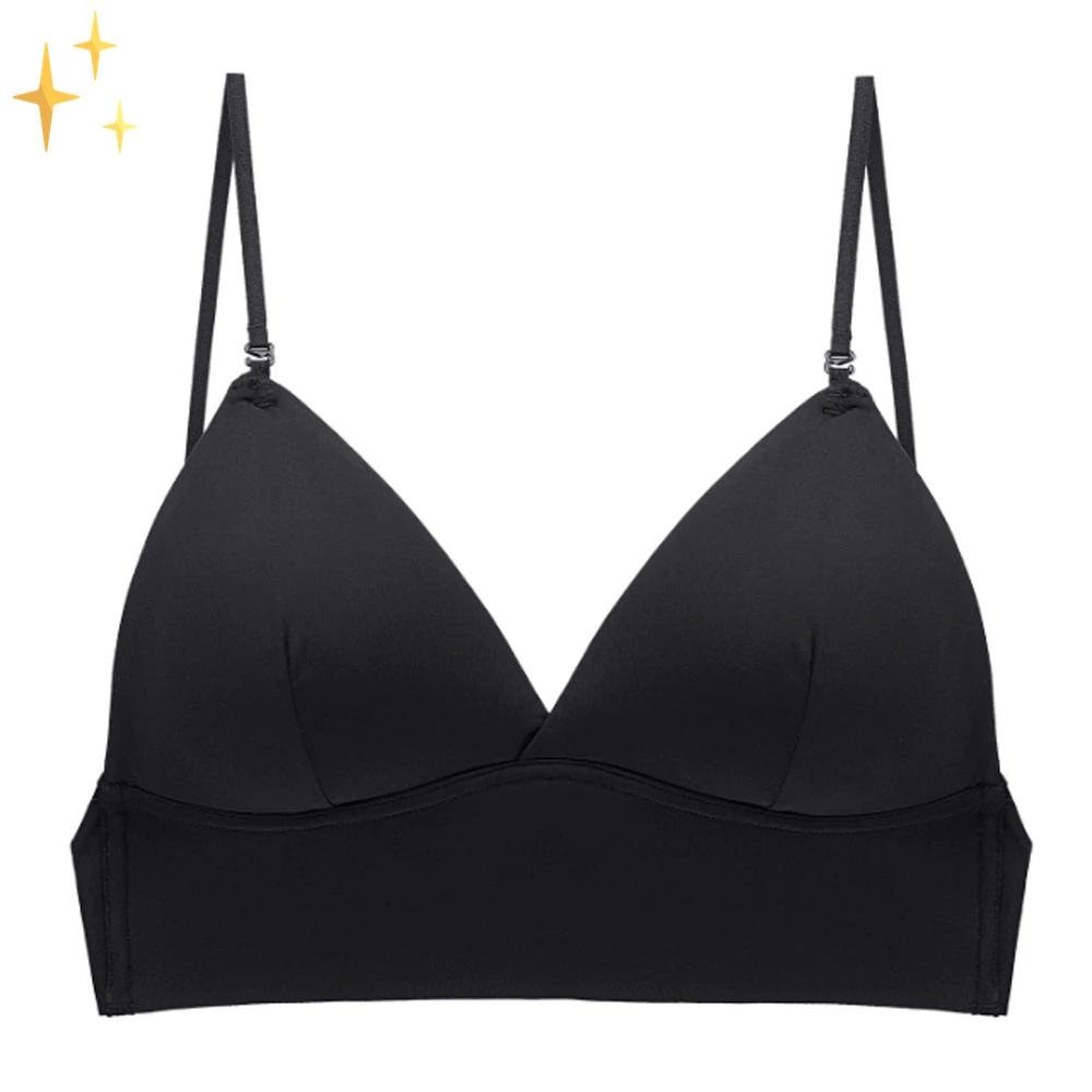 Women's Open Back Bra with Low Back Design Front