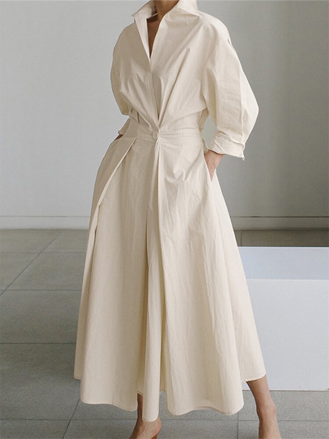 Women's Elegant Long Sleeve | Maxi Dress