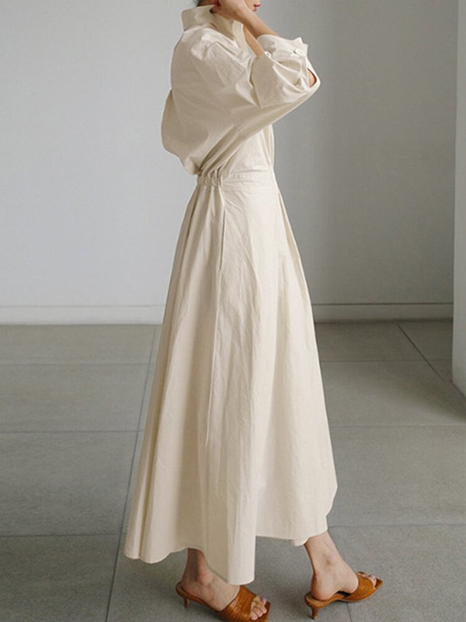 Women's Elegant Long Sleeve | Maxi Dress