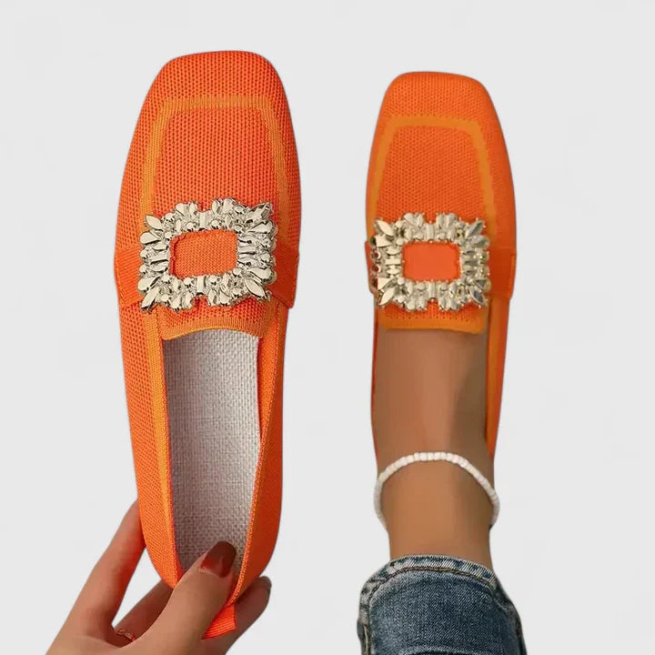 Women's Square Toe Orthopedic Loafers