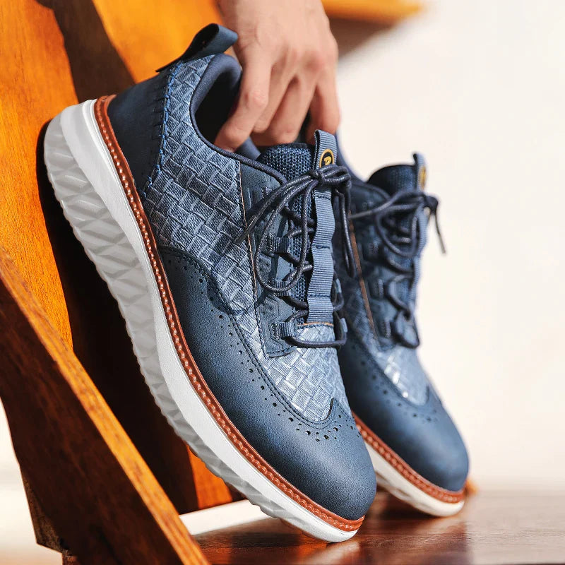 Classic Low-Top Leather Sneakers