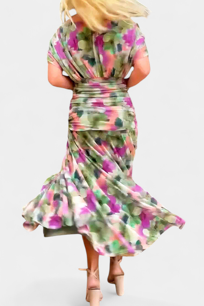 Elegant Evening Dress | Off Shoulder