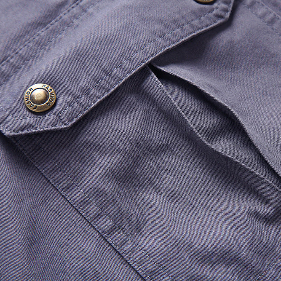 Cargo Shorts Men’s Zip Pocket