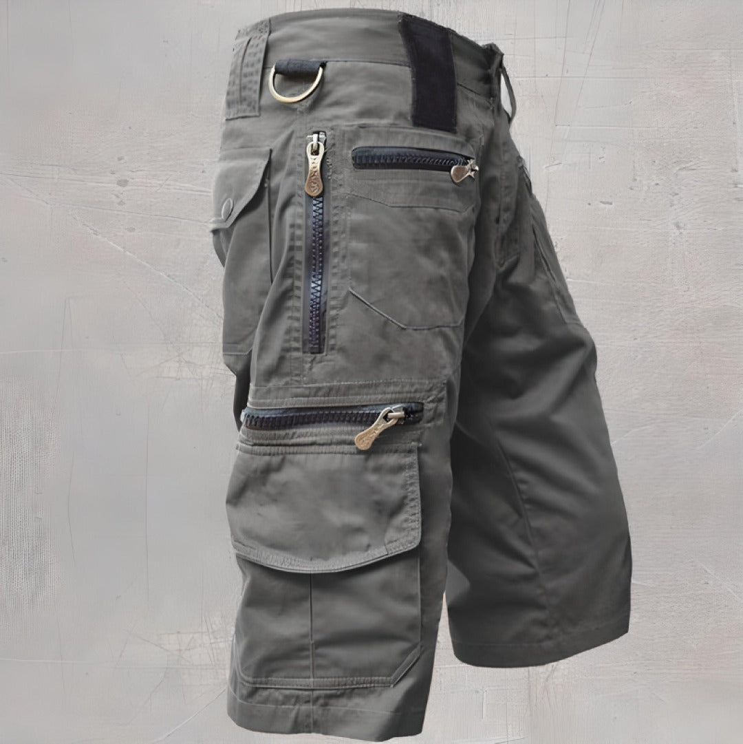 Cargo Shorts Men’s Zip Pocket