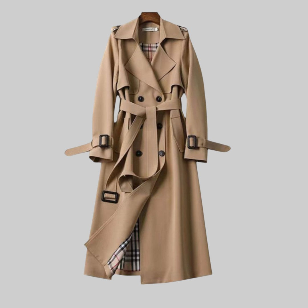 Classic Trench Coat | Belted Double Breasted