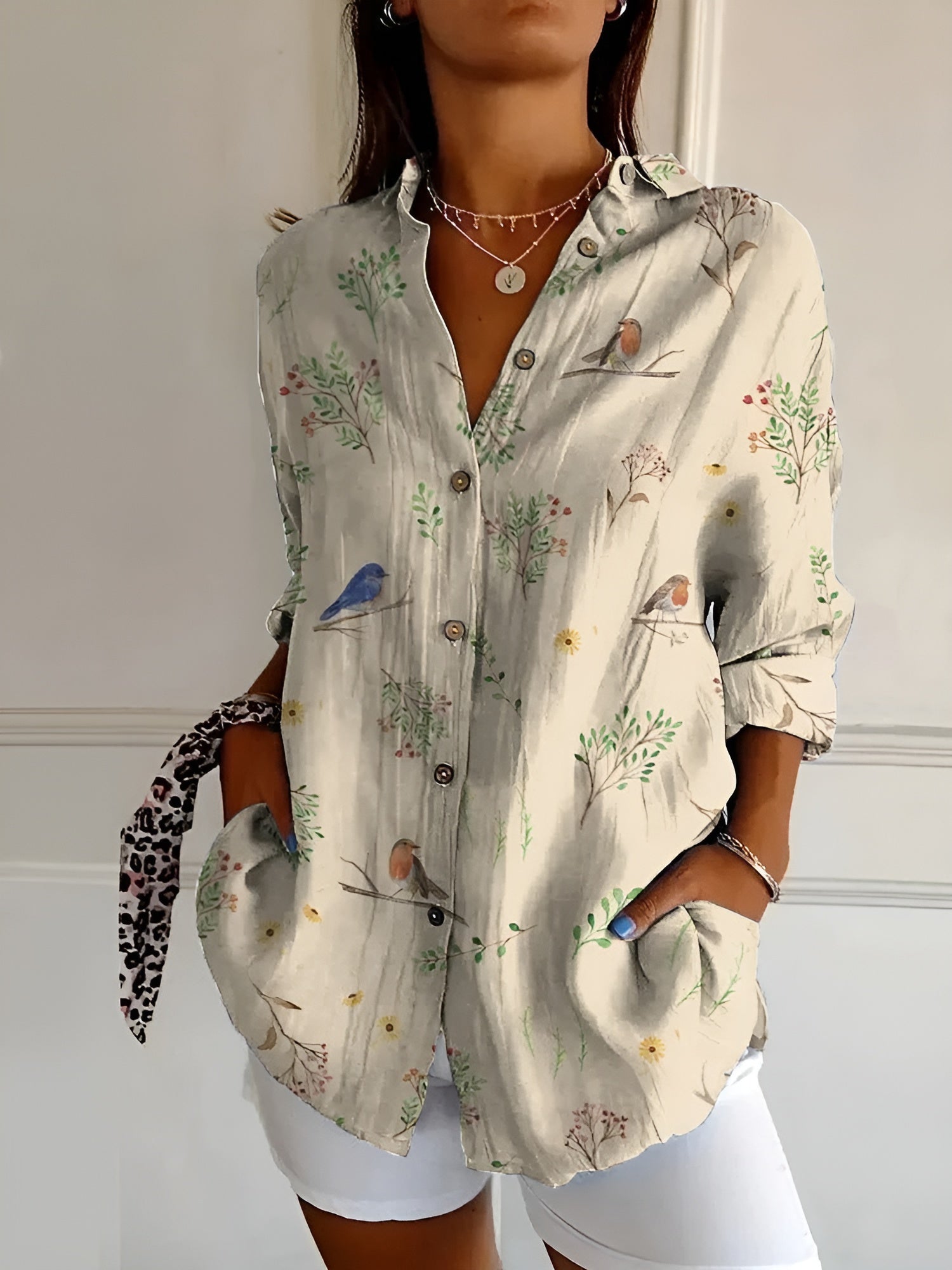 Women's Chic Blouse | Whimsical Prints